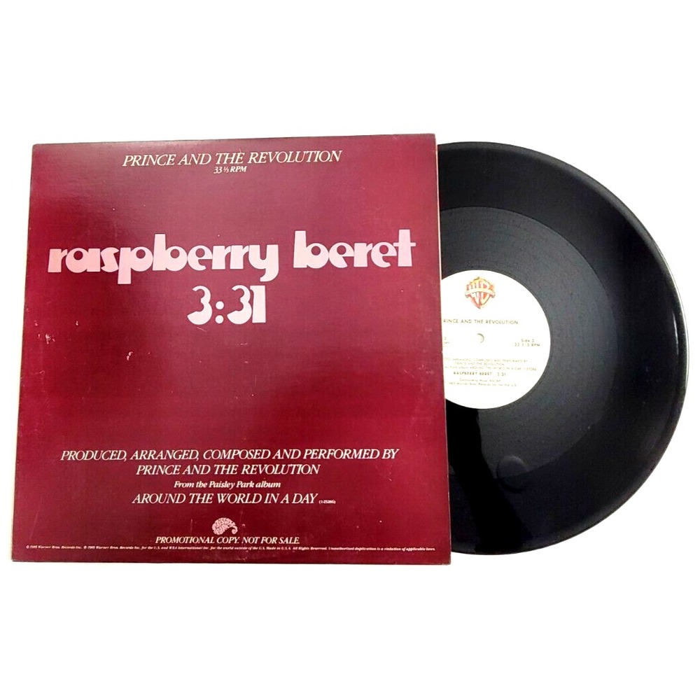 PRINCE & THE REVOLUTION - RASPBERRY BERET - PROMO SINGLE